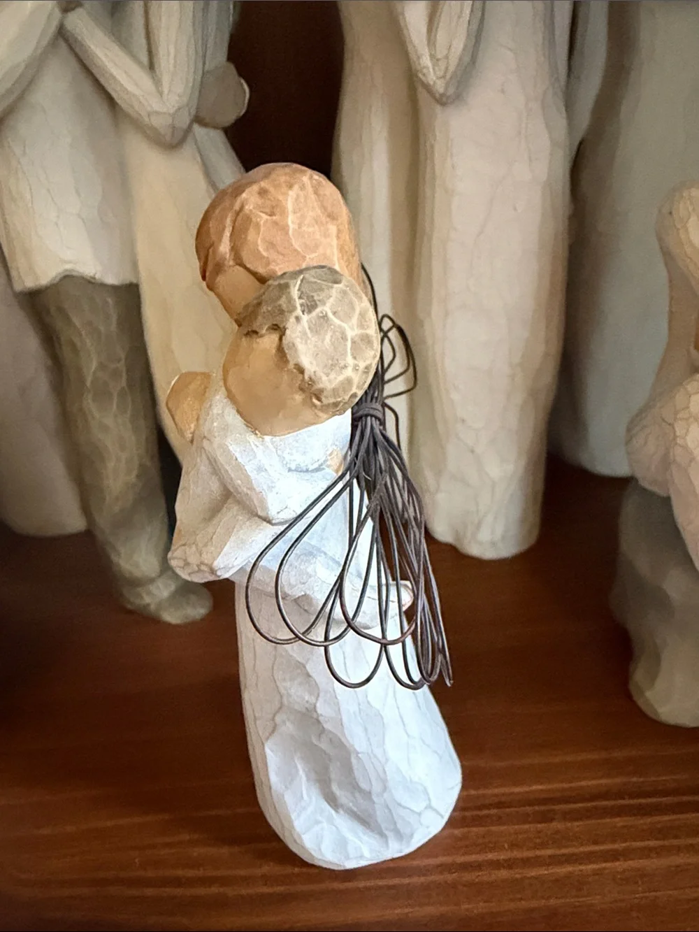 Vintage Willow tree 2002 Angel’s Embrace , mother and son